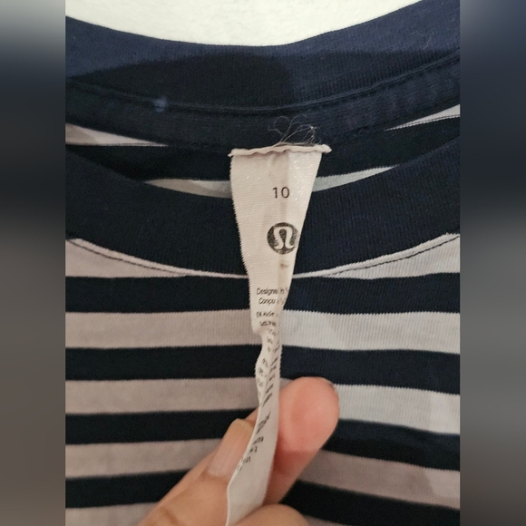Lululemon Love Crewneck T-Shirt Size 10 - Picture 3 of 5